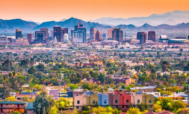 Phoenix Arizona Skyline - Best Rental Markets for Spring
