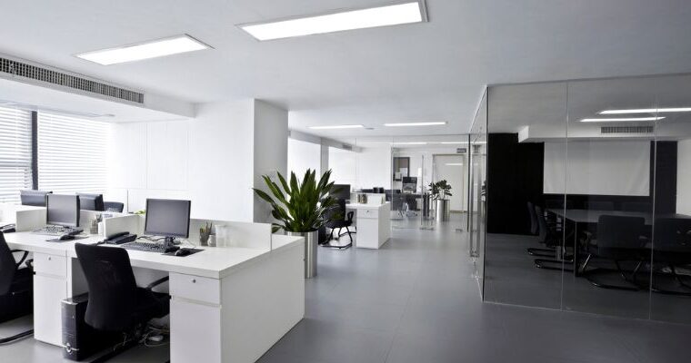 A modern office space used for commercial real estate investment - Express Capital Financing