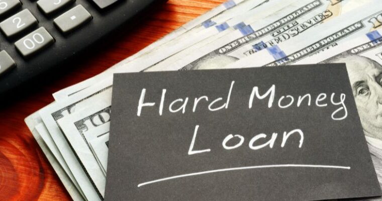 A hard money loan being completed at a desk - ECF