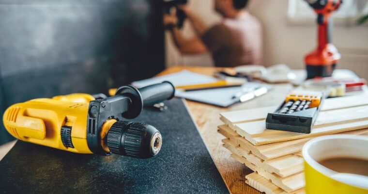 A man working on a fix and flip property - ECF