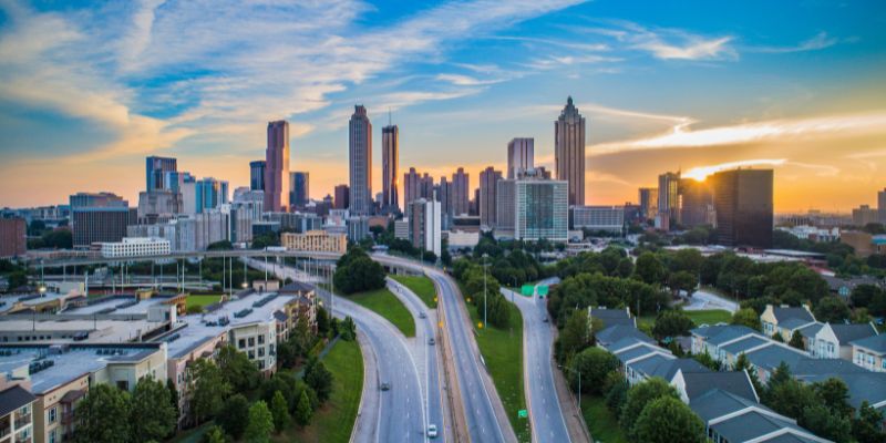 Georgia city skyline ripe for rental property investment - ECF