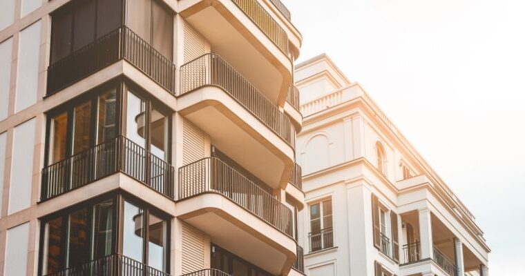 A multifamily real estate apartment block funded through a private lender - ECF