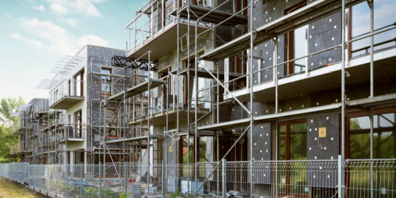 A property construction being kept on track with a hard money loan - ECF