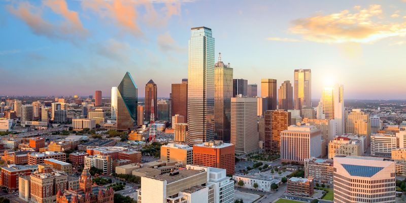 Texas city skyline - ECF