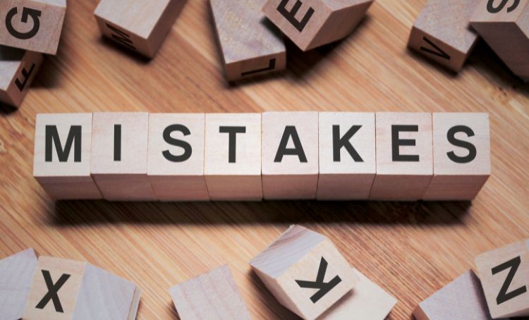 Tiles spelling mistakes - Common investment mistakes - Express Capital Financing