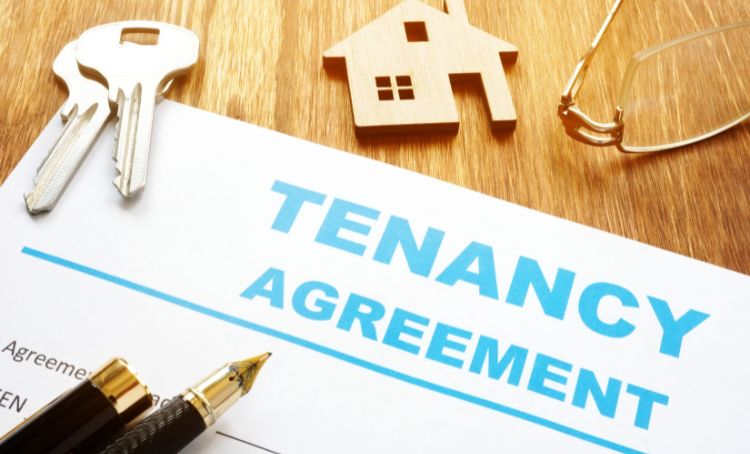 a tenancy agreement - rental property