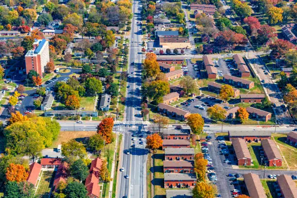 A housing estate in Tennessee