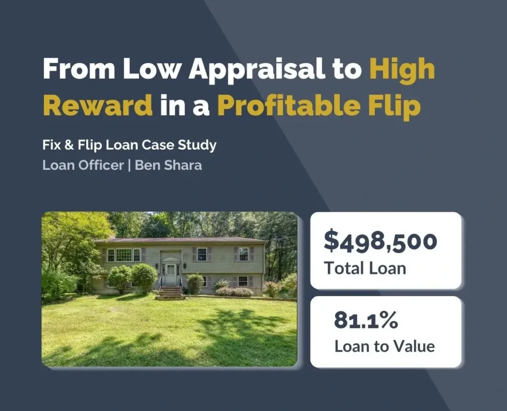 Fix & Flip Loan Case Study Graphic - Express Capital Financing