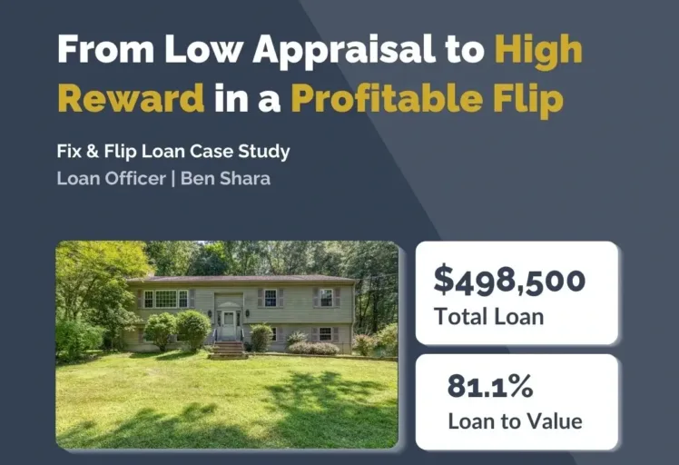 Fix & Flip Loan Case Study Graphic - Express Capital Financing
