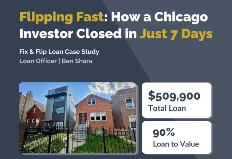 Chicago Fix & Flip Loan Case Study Graphic - Express Capital Financing