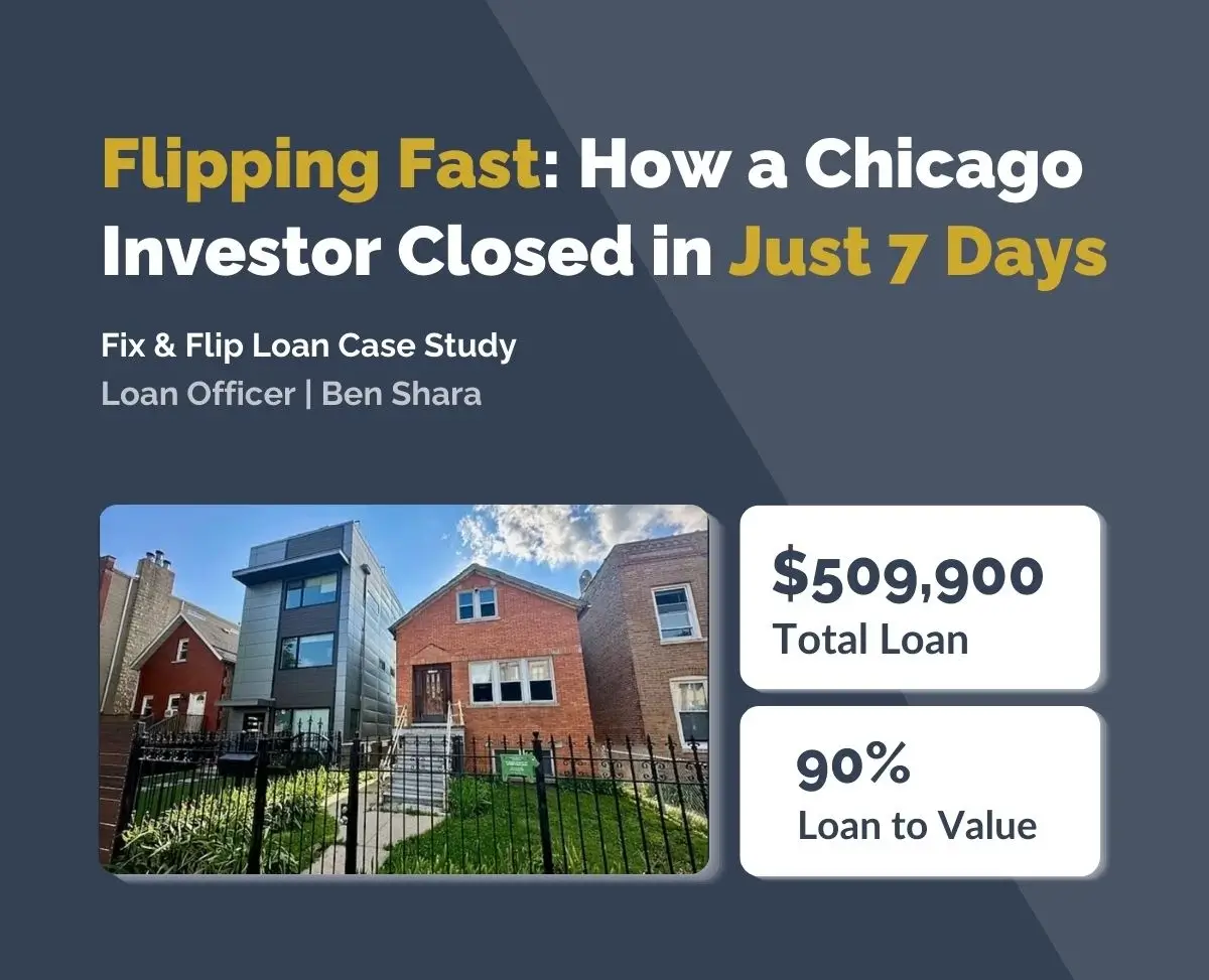 Chicago Fix & Flip Loan Case Study Graphic - Express Capital Financing